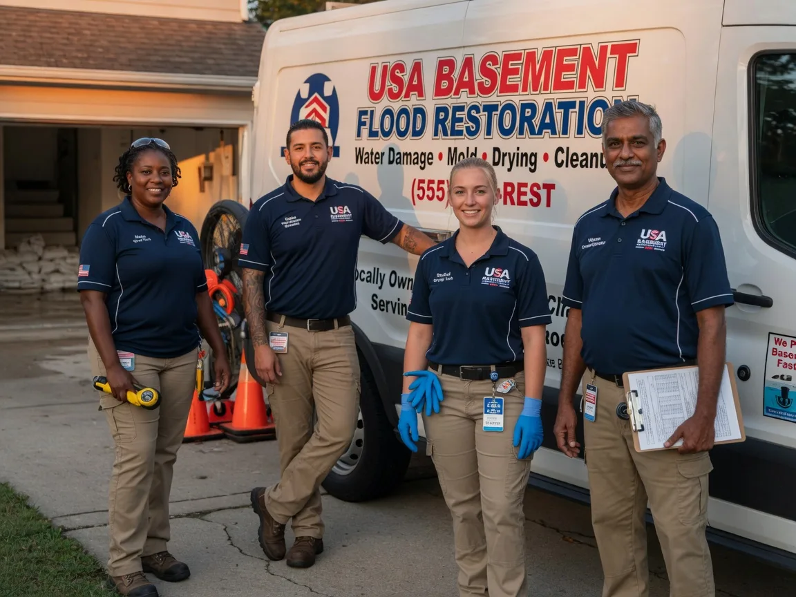 Basement Flood Cleanup company in Callery, PA